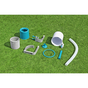 Bestway 58233E 800 GPH Above Ground Swimming Pool Surface Skimmer Debris Cleaner