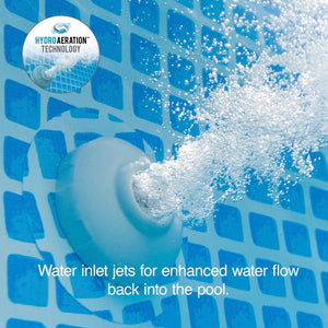 Intex 2800 GPH Pool Sand Filter Pump w/Krystal Clear Saltwater System