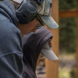 Walkers XCEL 500BT Electronic Active Shooting Hearing Protection Earmuffs, Gray