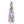 6Ft Prelit Pencil Artificial Christmas Tree with Snow-Flocked Branches - White