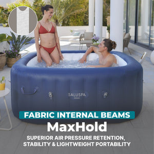 Bestway SaluSpa Hawaii Smart AirJet Inflatable Hot Tub with EnergySense Cover