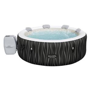 Bestway SaluSpa Hollywood EnergySense Luxe AirJet Inflatable Hot Tub, Black