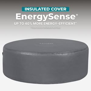 Bestway SaluSpa Hollywood EnergySense Luxe AirJet Inflatable Hot Tub, Black