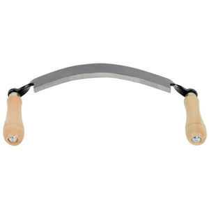 Timber Tuff 10" Straight Wood Blade Draw Shave Knife with 10" Curved Draw Knife