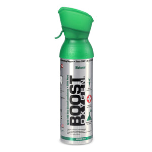 Boost Oxygen Natural Portable 5 Liter Pure Oxygen Variety Canister (8 Pack)