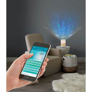 Fisher Price Smart Connect Deluxe Light Projector Sound Machine Nursery Soother