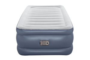 Bestway Tritech Air Mattress Inflatable Twin-Sized Bed with Built-In AC Pump