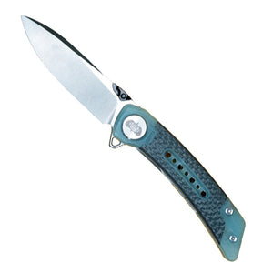Toadfish EDC Pocket Knife - 3.15 Blade Length  7.4 Overall Length