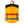 Mustang Youth Livery Foam Vest - Mango/Black