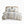 Full/Queen Cotton Printed Duvet Cover Set with Chenille
