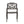 Cast Aluminum Dining Chair With Hand Crafted Details - Copper