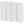 Sterilite ClearView Compact Stacking 3 Drawer Storage Organizer System, 16 Pack
