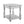 Square End Table - Gray