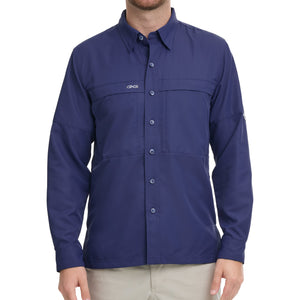 Indigo Explorer Shirt | Long Sleeve - TRAPSKI