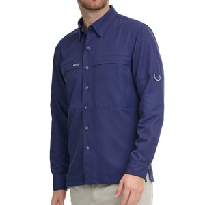 Indigo Explorer Shirt | Long Sleeve - TRAPSKI