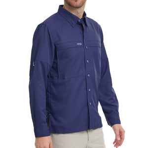 Indigo Explorer Shirt | Long Sleeve - TRAPSKI