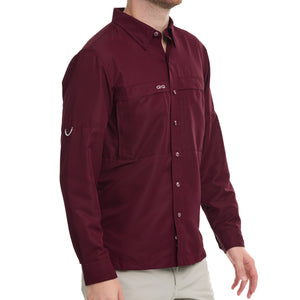 Maroon Explorer Shirt | Long Sleeve