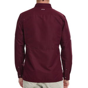 Maroon Explorer Shirt | Long Sleeve