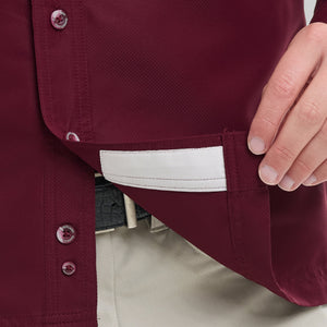 Maroon Explorer Shirt | Long Sleeve