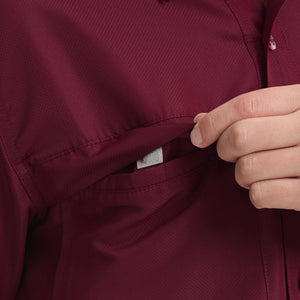 Maroon Explorer Shirt | Long Sleeve