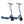 Razor E125 24V Motorized Battery Powered Electric Scooter Toy, Blue (2 Pack)
