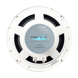 Aquatic AV 6.5" Economy Speakers - White - Pair