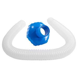 Intex 25016 Above Ground Pool Skimmer Hose & Adapter B Replacement Parts, 2 Pack - TRAPSKI