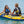 Intex Challenger 2 Inflatable 2 Person Boat Raft Set w/ Oars & Air Pump (2 Pack)