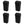Sterilite 13 Gallon Swing Top Lidded Wastebasket Kitchen Trash Can, Black 4 Pack