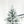 9 Foot Pine Snow Flocked Artificial Christmas Tree with Realistic Branches - White