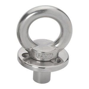 Barton Deck Plate w/Fixing  Eye w/Blanking Plug - M12 Eye