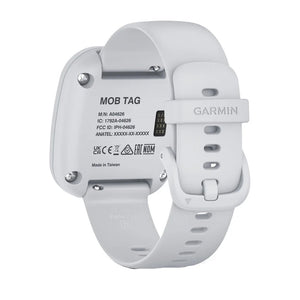 Garmin MOB Tag w/White Quick Release Band - TRAPSKI