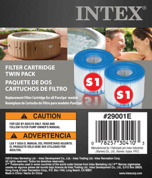 Intex Removable Slip-Resistant Seat For Inflatable Pure Spa Hot Tub + Filters - TRAPSKI