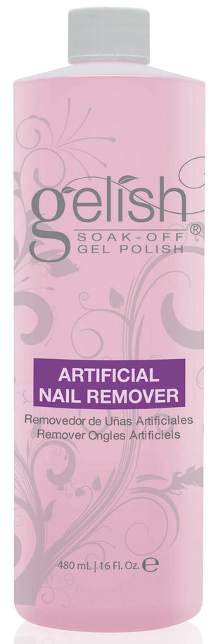 NEW Gelish Artificial Refill Soak Off Gel Nail Polish Remover 480mL (2 Pack) - TRAPSKI