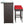 3PCS Patio Rattan Wicker Bar Table Stools Dining Set-Red