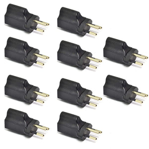 Brazil Travel Adapter - Type N - Industrial Grade (IG-11C) - TRAPSKI