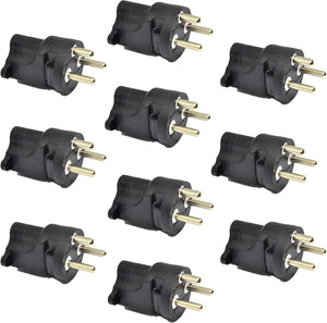 Denmark Travel Adapter - Type K - Industrial Grade (IG-20) - TRAPSKI