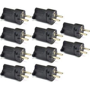 Europe (Schuko) Travel Adapter - Type E/F - Industrial Grade (IG-9) - TRAPSKI