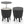 10 Gallon Cooler Bar Table Outdoor Coffee Table Ice Bucket with Telescopic Tabletop for Beer and Wine