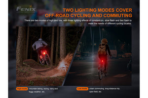 Fenix BC05R V2.0 Rechargeable Bicycle Tail Light - TRAPSKI