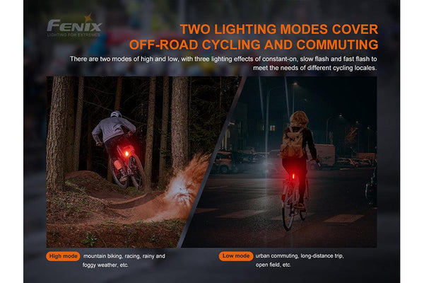 Fenix BC05R V2.0 Rechargeable Bicycle Tail Light