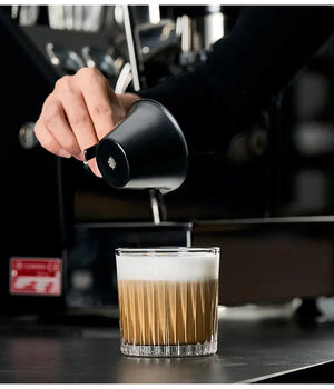 Best Espresso Shot Glass with Measurement Scale - Volcano 100ml Stainless Steel Under $6