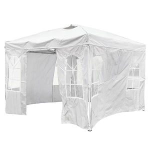 10x10 Pop Up Canopy Tent with Sidewalls & Adjustable Height