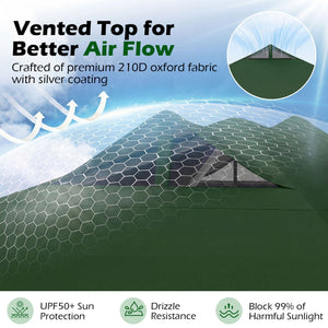 10 x 10 Feet Outdoor Commercial Pop up Canopy Tent