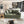 Convertible Deep Seat Sofa With Soft Pillows And Ottomans
