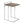 C-Shaped Accent Table, Contemporary & Modern
