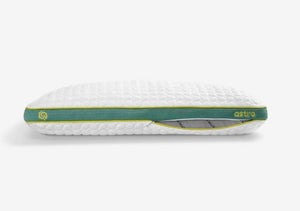 BedGear Astro Youth Rectangle Pillow with Pillowcase, White