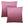 Square Decorative Throw Pillows with Hypoallergenic Insert