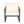Outdoor 4-Piece Acacia Wood and Metal Patio Sofa Set