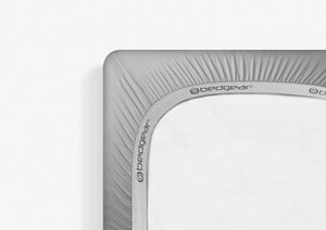 BedGear Dri-Tec Crib Sheet, Light Grey